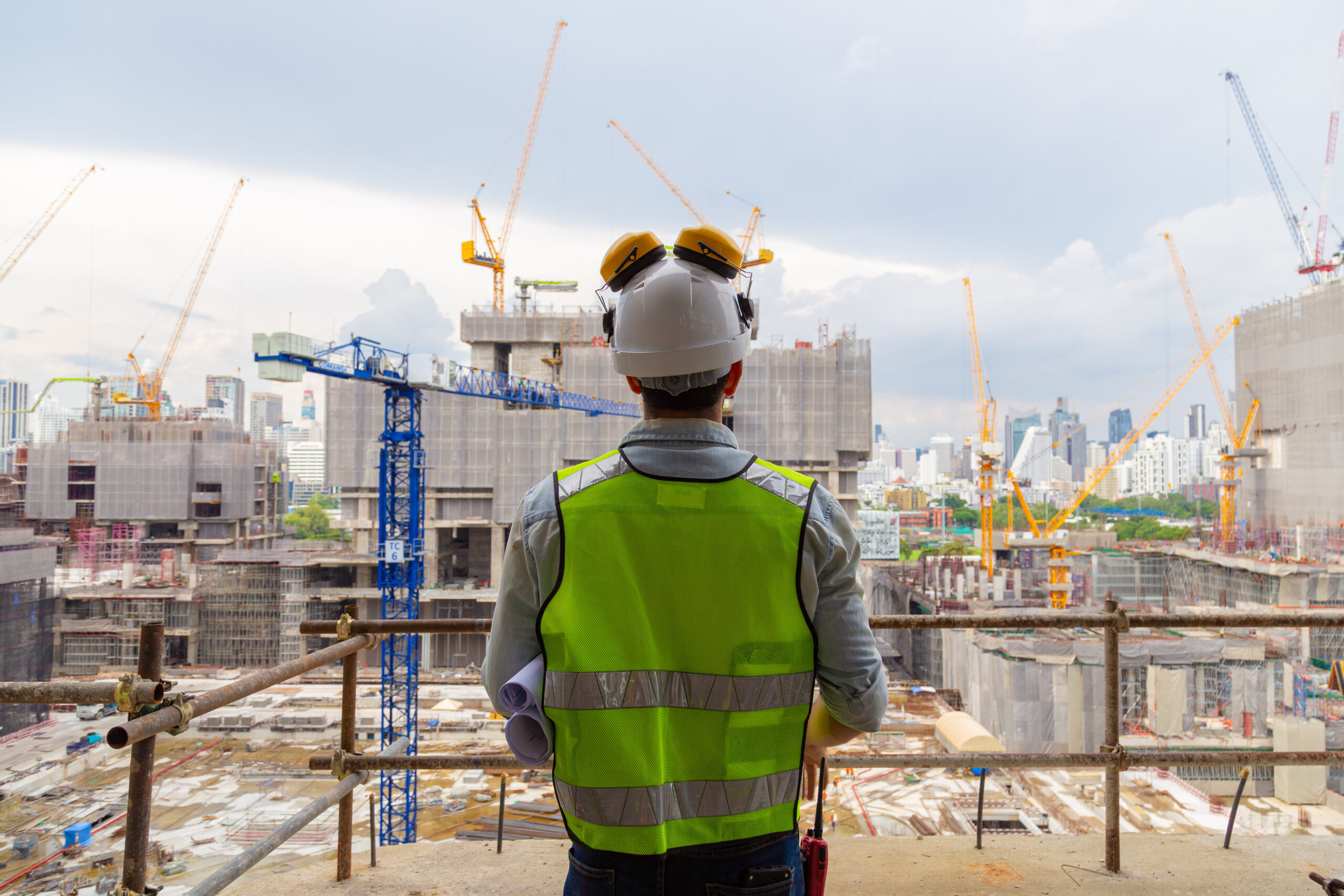Construction manager on a construction site - ProGO Services
